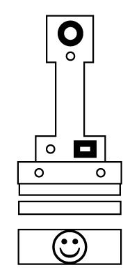 ハンデイー　文字